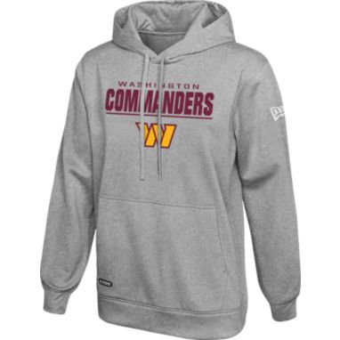 sorry, NFL Team Apparel Men's Washington Commanders Combine Stated Grey Pullover Hoodie is currently out of stock