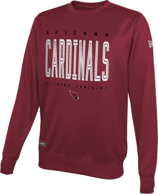 New Era Men's Arizona Cardinals Combine Top Pick Red Crew Sweatshirt product image