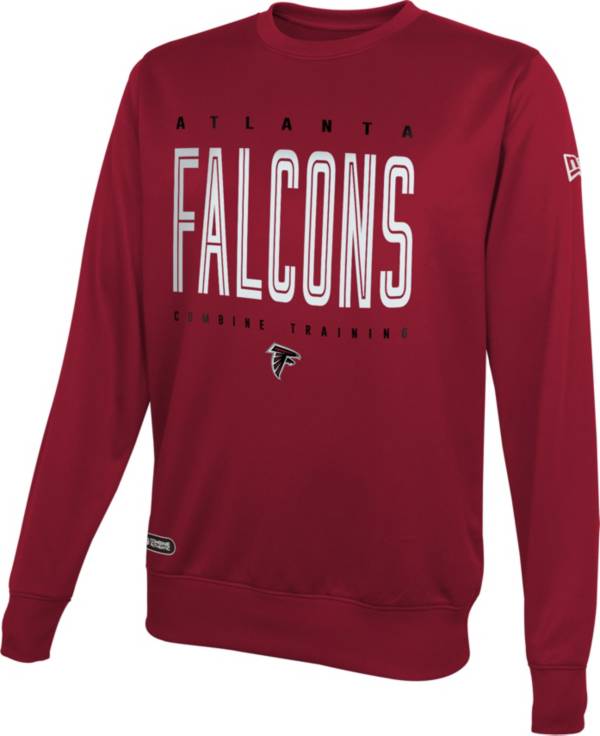 New Era Men's Atlanta Falcons Combine Top Pick Red Crew Sweatshirt product image