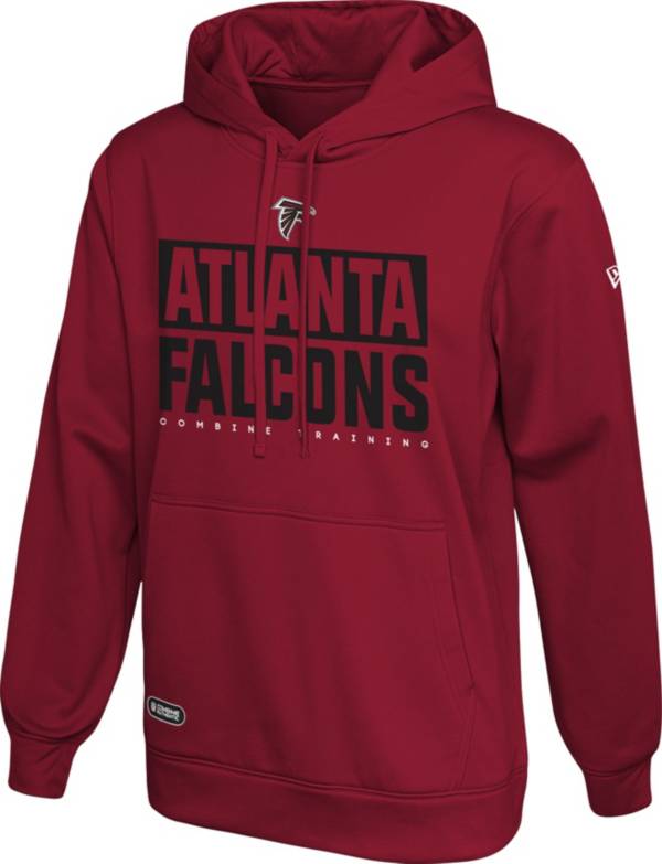 New Era Men's Atlanta Falcons Combine Offside Red Hoodie product image