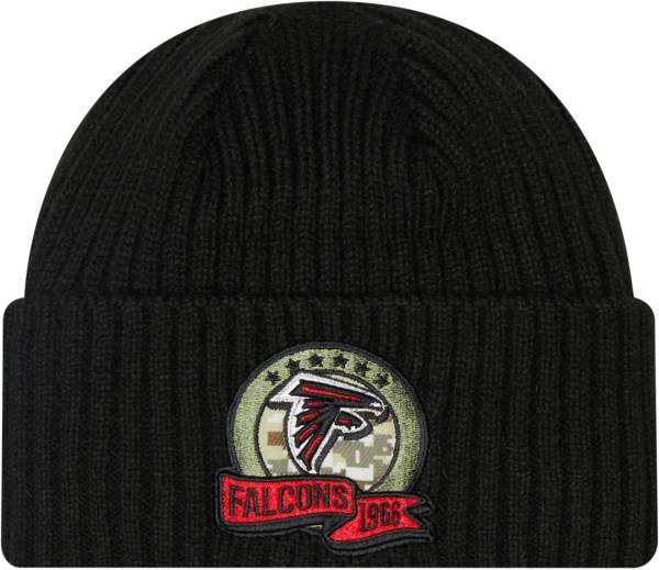 New Era Men's Atlanta Falcons Salute to Service Black Knit Beanie product image