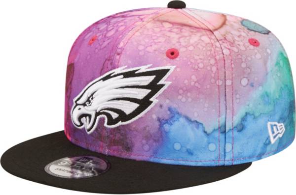 W Black Tie Dye Crew Philadelphia Eagles - Shop Mitchell & Ness