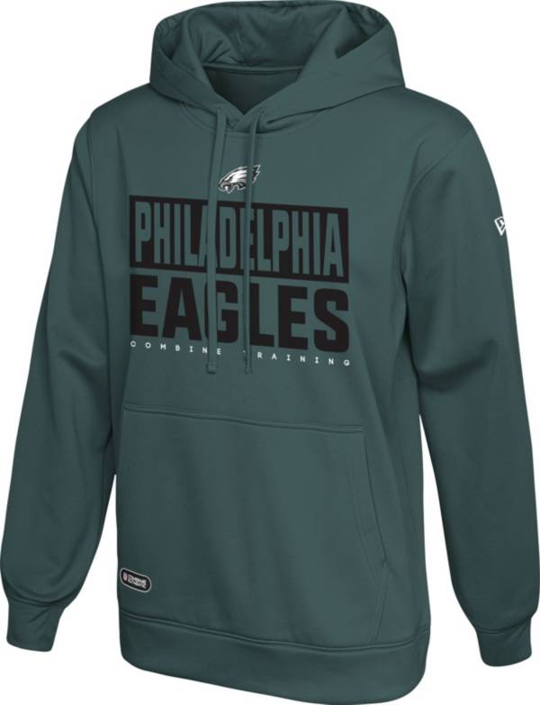 New Era Men's Philadelphia Eagles Combine Offside Green Hoodie product image