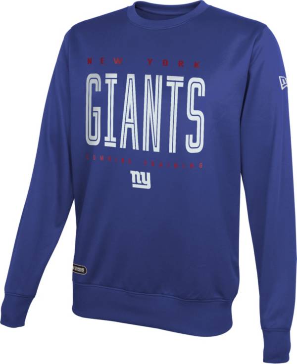New Era Men's New York Giants Combine Top Pick Royal Crew Sweatshirt product image