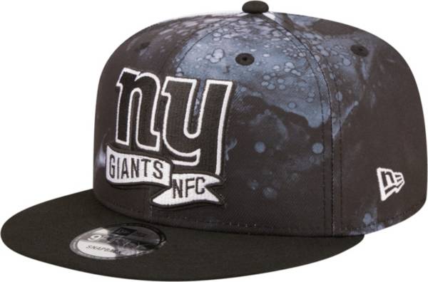 New Era Men's New York Giants Sideline Ink Dye 9Fifty Black Adjustable Hat product image