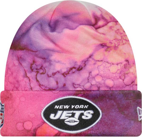New Era New York Jets Crucial Catch Tie Dye Knit Beanie product image
