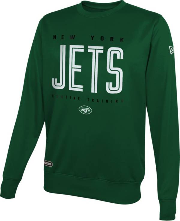 New Era Men's New York Jets Combine Top Pick Green Crew Sweatshirt product image