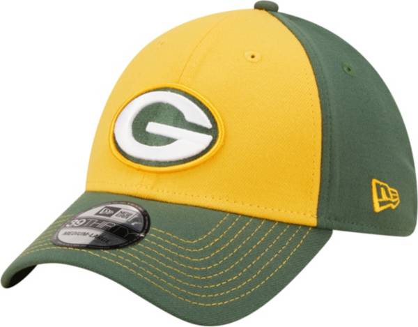 Dick's Sporting Goods New Era Men's Green Bay Packers Sideline 39Thirty  Chrome White Stretch Fit Hat