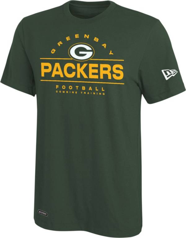 New Era Men's Green Bay Packers Combine Blitz Green T-Shirt product image