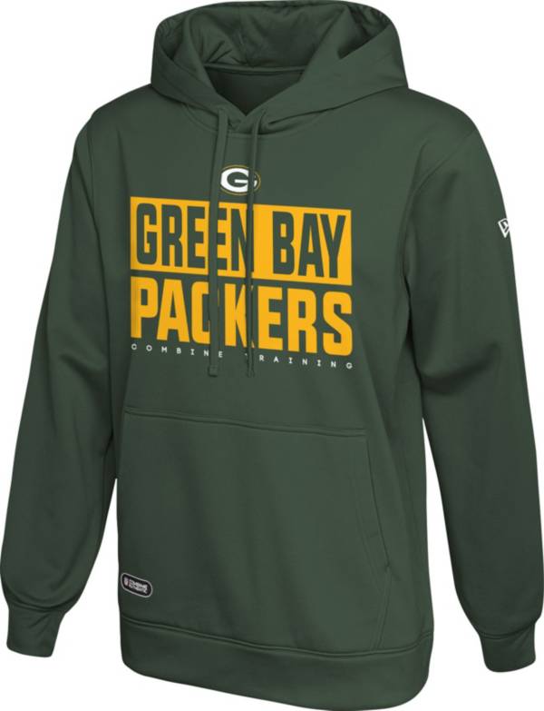 New Era Men's Green Bay Packers Combine Offside Green Hoodie product image