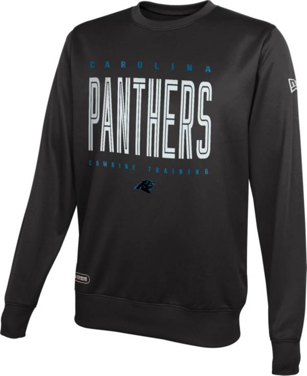 New Era Men's Carolina Panthers Combine Top Pick Black Crew Sweatshirt product image