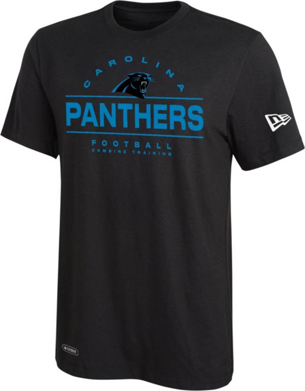 New Era Men's Carolina Panthers Combine Blitz Black T-Shirt product image