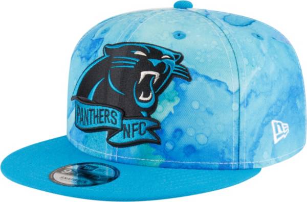 New Era Men's Carolina Panthers Sideline Ink Dye 9Fifty Blue Adjustable Hat product image