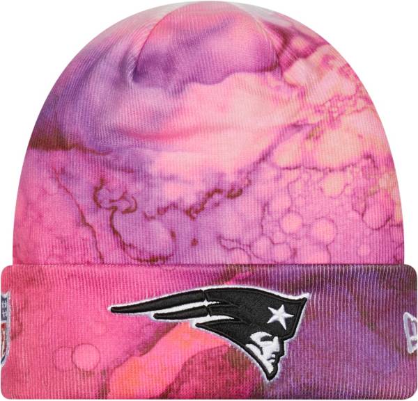 New Era New England Patriots Crucial Catch Tie Dye Knit Beanie product image