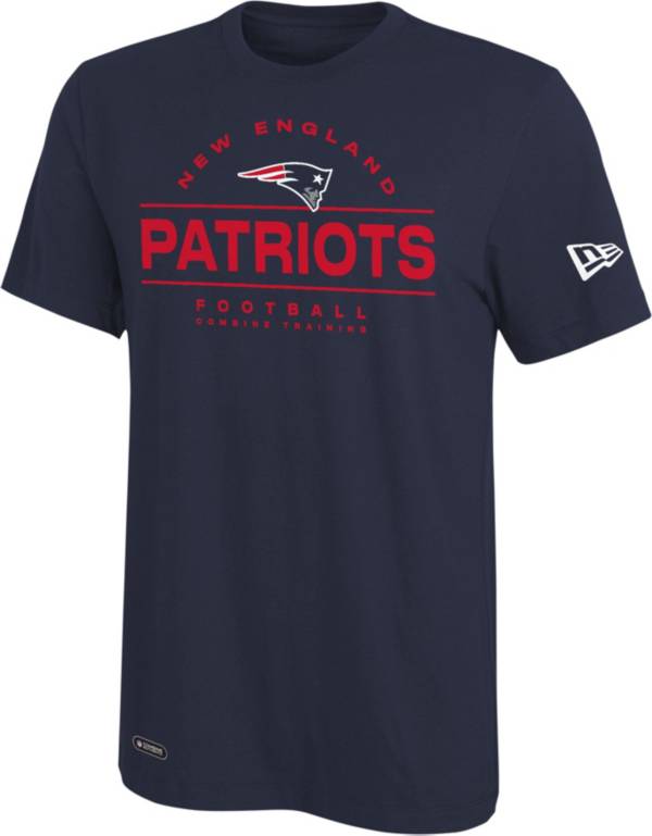 New Era Men's New England Patriots Combine Blitz Navy T-Shirt product image