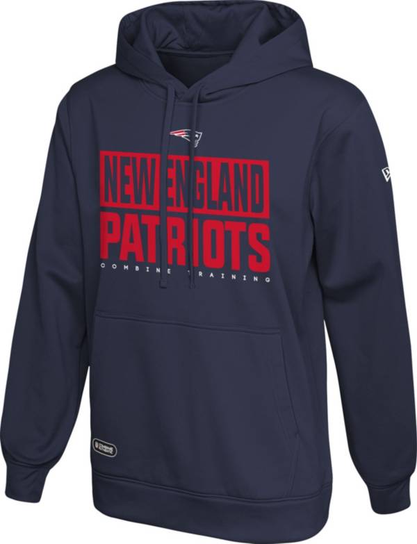 New Era Men's New England Patriots Combine Offside Navy Hoodie product image