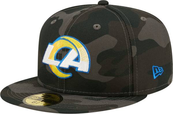 New Era Men's Los Angeles Rams Black Camo 59Fifty Fitted Hat product image