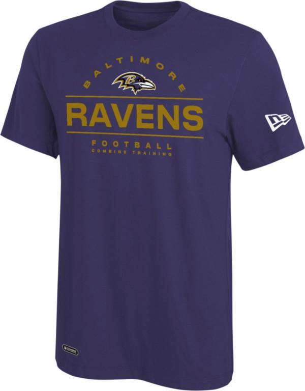 New Era Men's Baltimore Ravens Combine Blitz Purple T-Shirt product image
