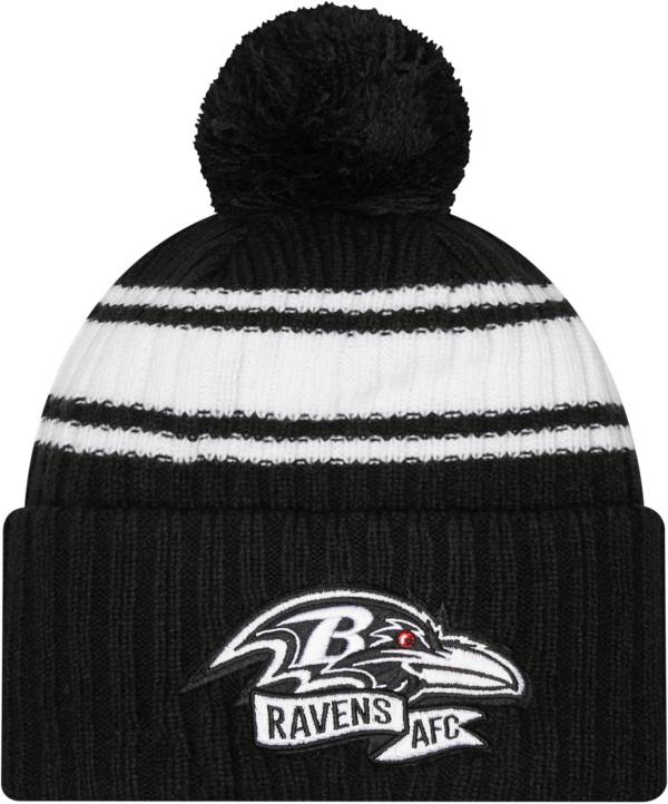New Era Men's Baltimore Ravens Black Sideline Sport Knit product image