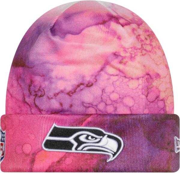New Era Seattle Seahawks Crucial Catch Tie Dye Knit Beanie product image