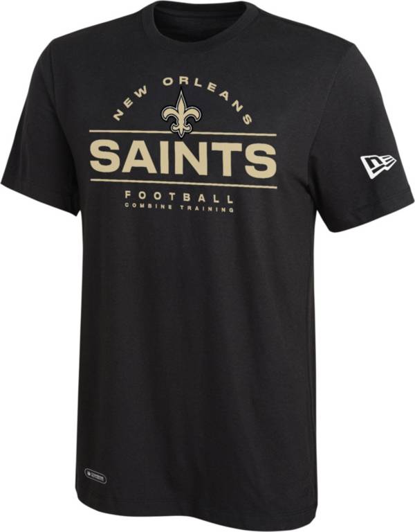 New Era Men's New Orleans Saints Combine Blitz Black T-Shirt product image