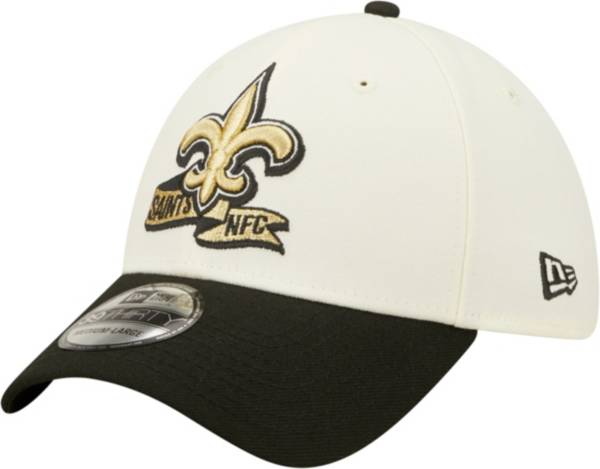 New Era Men's New Orleans Saints Sideline 39Thirty Chrome White Stretch Fit Hat product image