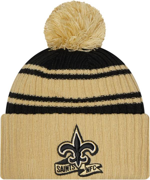 New Era Men's New Orleans Saints Black Sideline Sport Knit product image