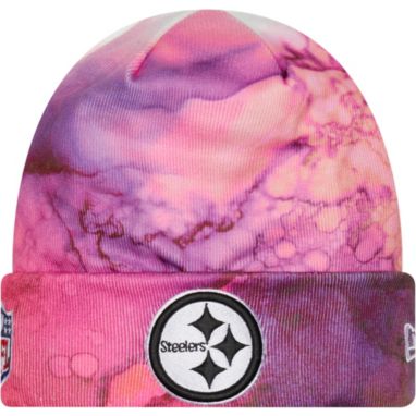RARE 100% New Era 2014 Pittsburgh Steelers Women\'s Crucial Catch Cable Knit Hat Pittsburgh Steelers 2025 NFL Crucial Catch New Era Cuffed  main image 4
