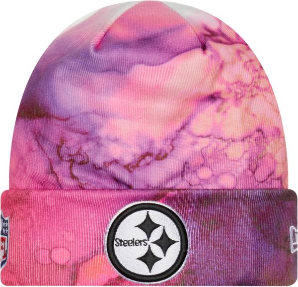 New Era Pittsburgh Steelers Crucial Catch Tie Dye Knit Beanie product image