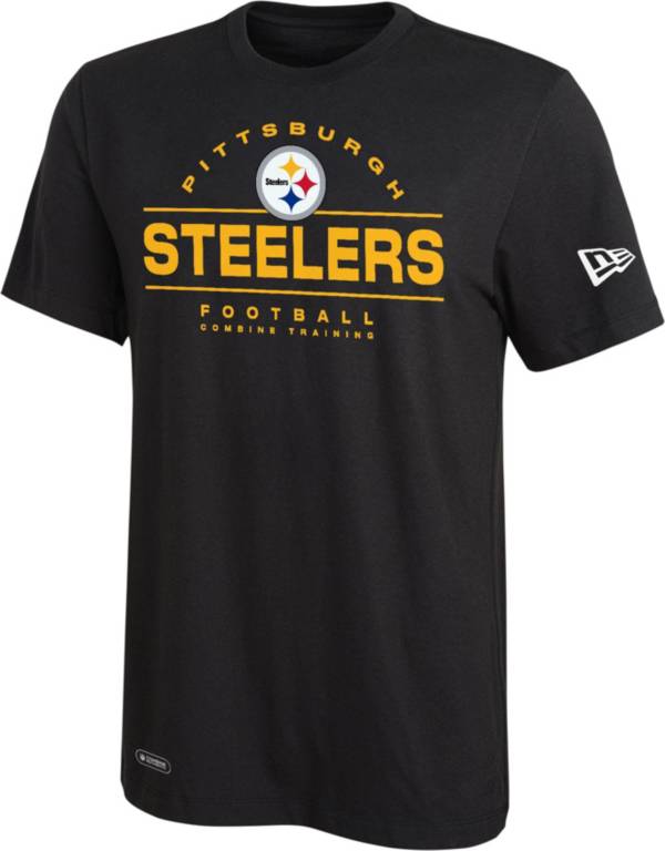 New Era Men's Pittsburgh Steelers Combine Blitz Black T-Shirt product image