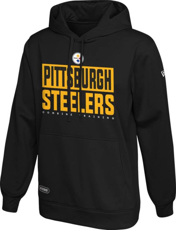 New Era Men's Pittsburgh Steelers Combine Offside Black Hoodie product image