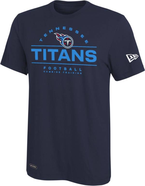 New Era Men's Tennessee Titans Combine Blitz Navy T-Shirt product image