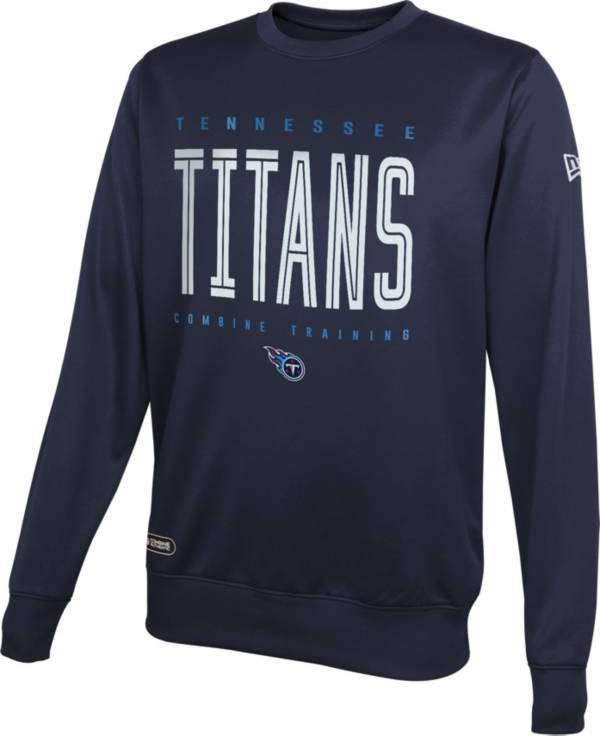 New Era Men's Tennessee Titans Combine Top Pick Navy Crew Sweatshirt product image
