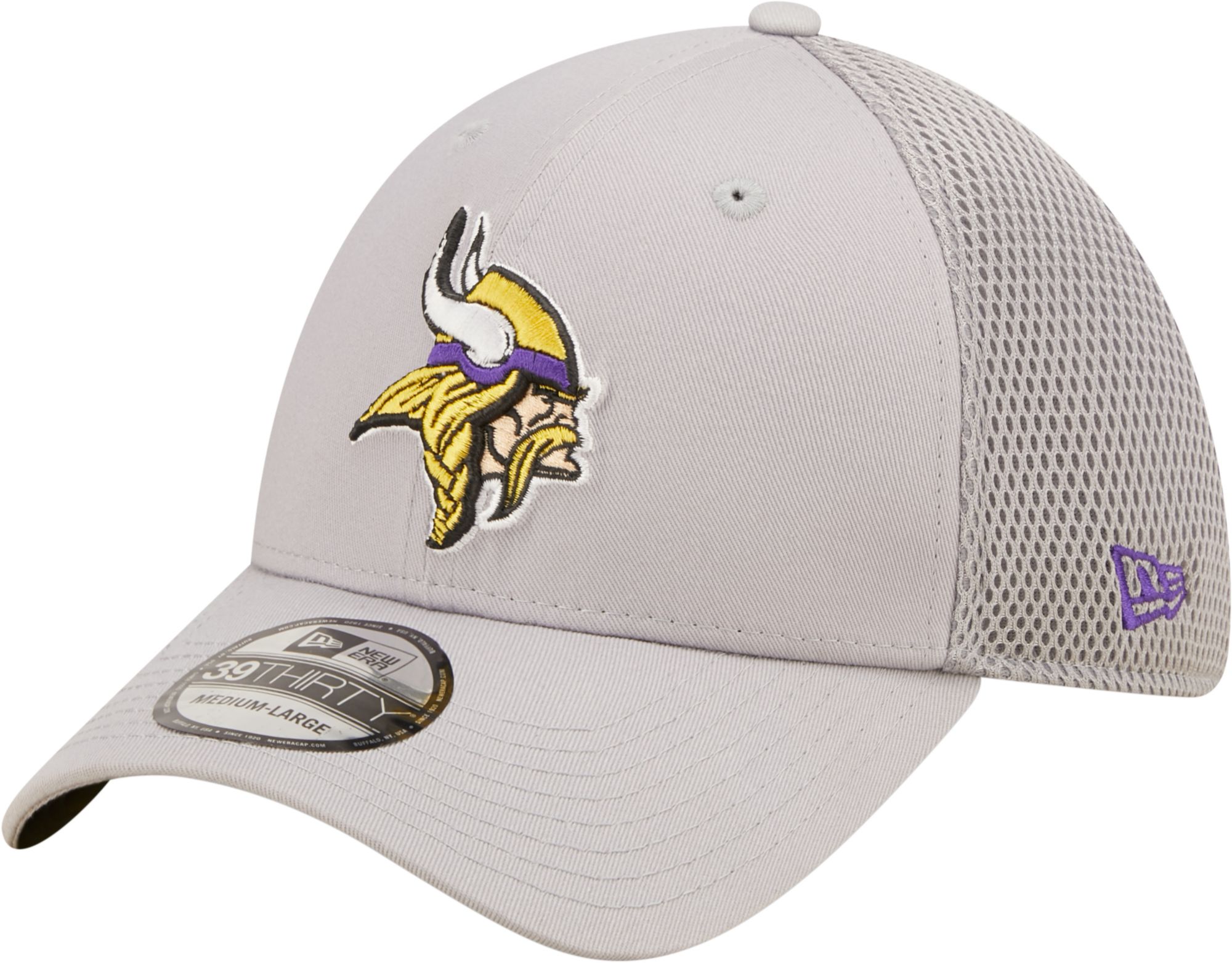 Minnesota Vikings Men's New Era 39Thirty Flex Fit Hat