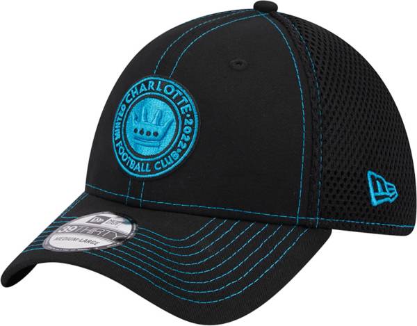 New Era Charlotte FC 39Thirty Team Neo Black Stretch Hat product image
