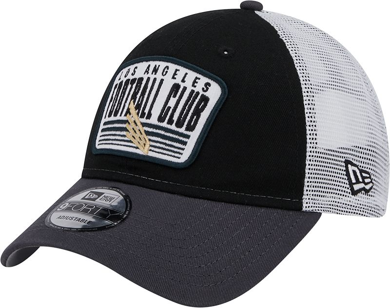 New Era Los Angeles FC 9Forty Patch Adjustable Trucker Hat