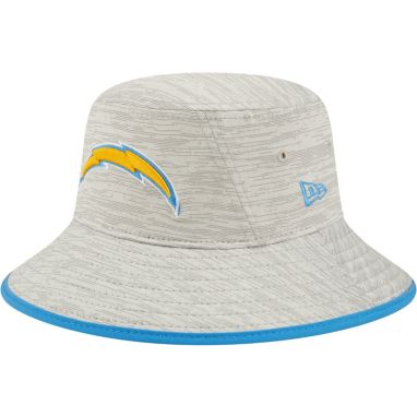 sorry, New Era Men's Los Angeles Chargers Distinct Grey Adjustable Bucket Hat is currently out of stock