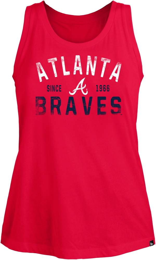 New Era Women's Atlanta Braves Red Open Back Tank Top product image