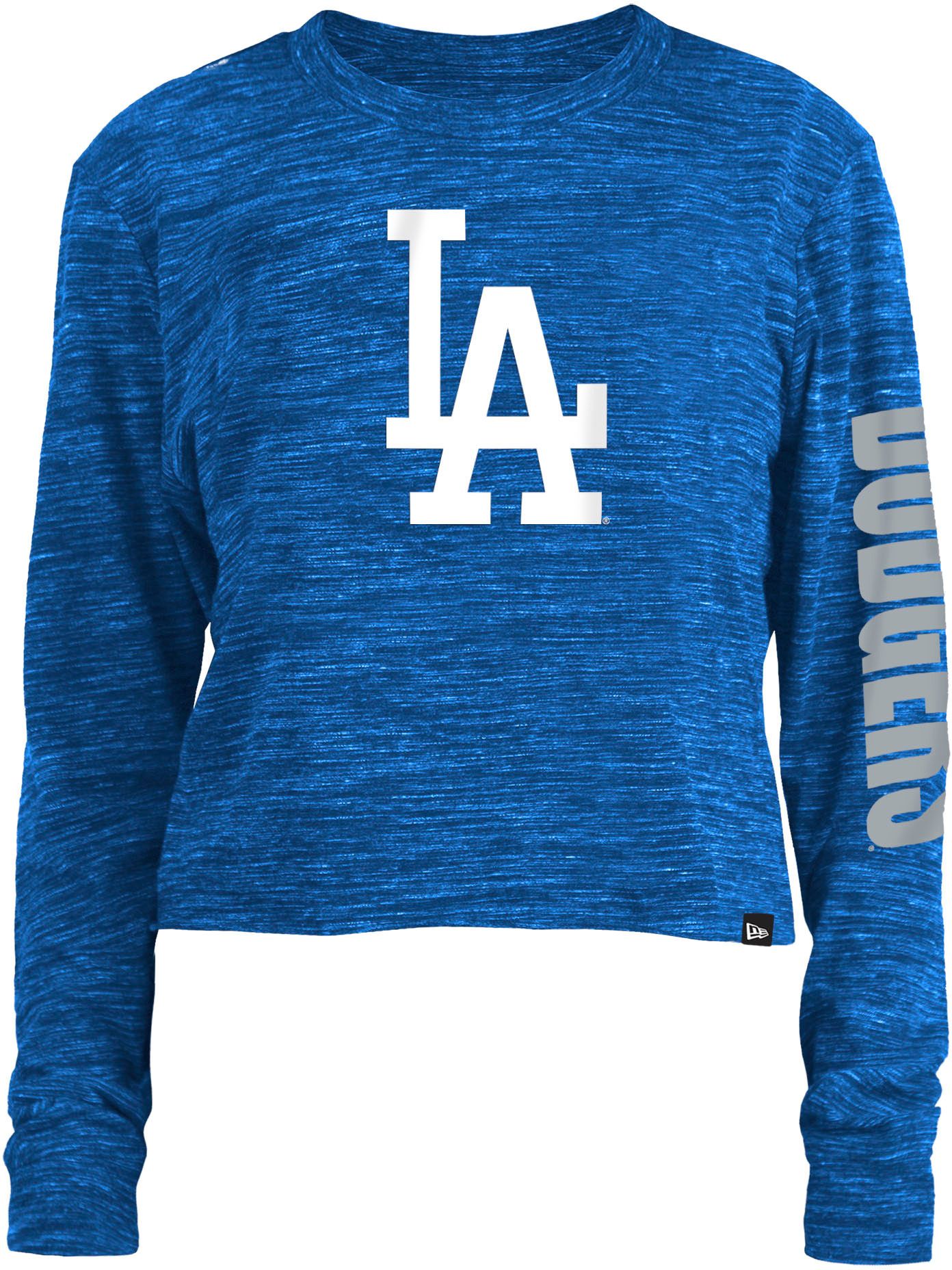 Women's Touch Royal Los Angeles Dodgers Formation Long Sleeve T-Shirt
