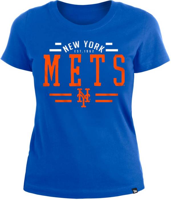 New Era Women's New York Mets Blue T-Shirt