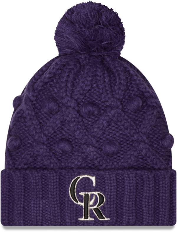 New Era Women's Colorado Rockies Purple Toasty Knit product image