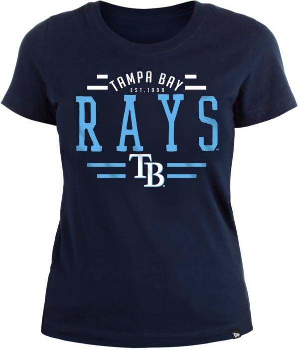 New Era Women's Tampa Bay Rays Blue T-Shirt product image