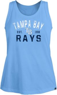 New Era Women's Tampa Bay Rays Blue Scoop Neck T-Shirt