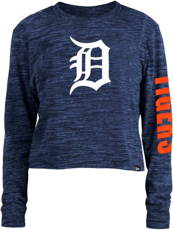 New Era Women's Detroit Tigers Blue Space Dye Long Sleeve T-Shirt product image