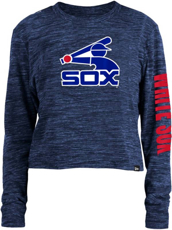 New Era Women's Chicago White Sox Blue Space Dye Long Sleeve T-Shirt product image