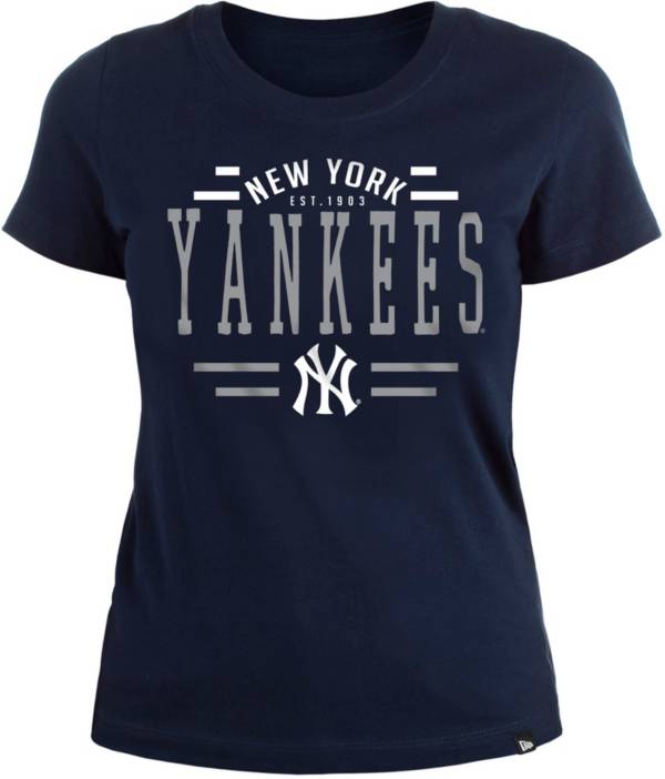 New Era Women's New York Yankees Blue T-Shirt product image
