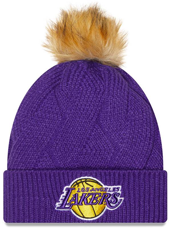 Lakers winter hot sale hat