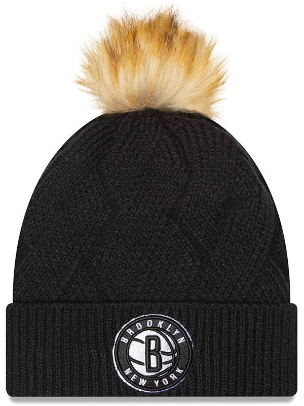 New Era Women's Brooklyn Nets Snowy Knit Hat product image