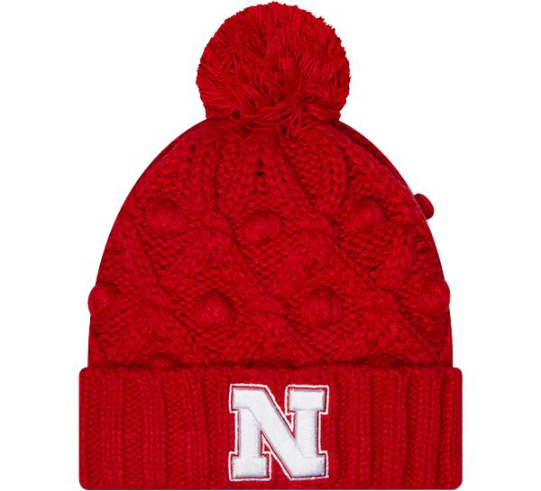 New Era Women's Nebraska Cornhuskers Scarlet Knit Toasty Hat product image