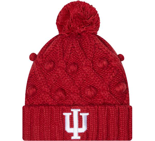 New Era Women's Indiana Hoosiers Crimson Knit Toasty Hat product image